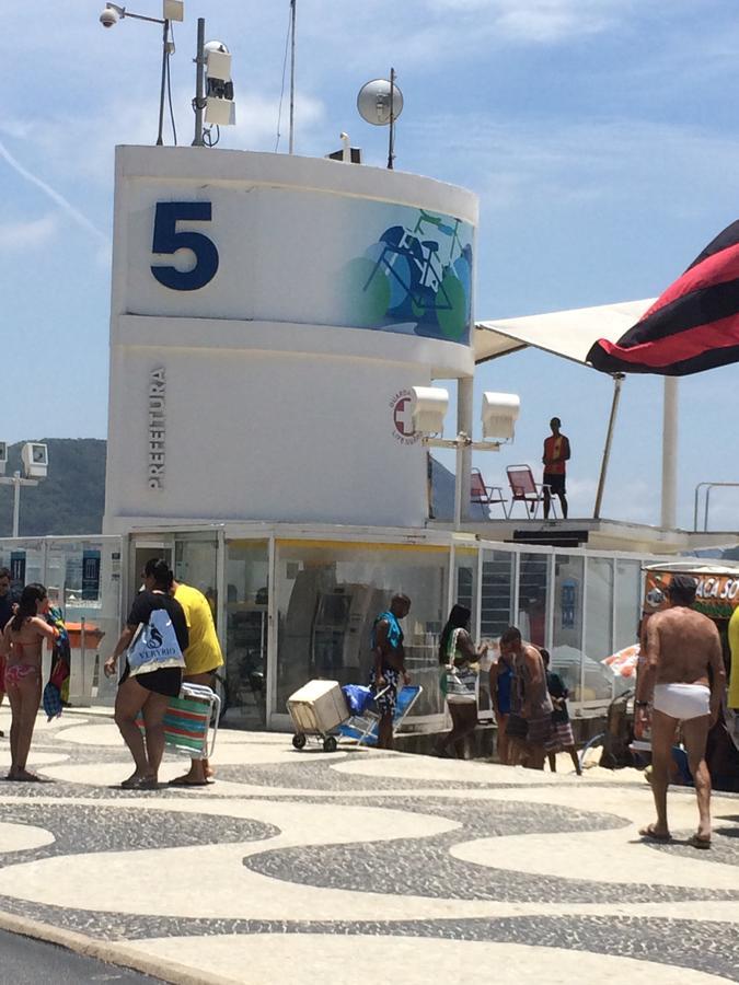 Apartamento Copacabana - Quadra da Praia Rio de Janeiro Esterno foto
