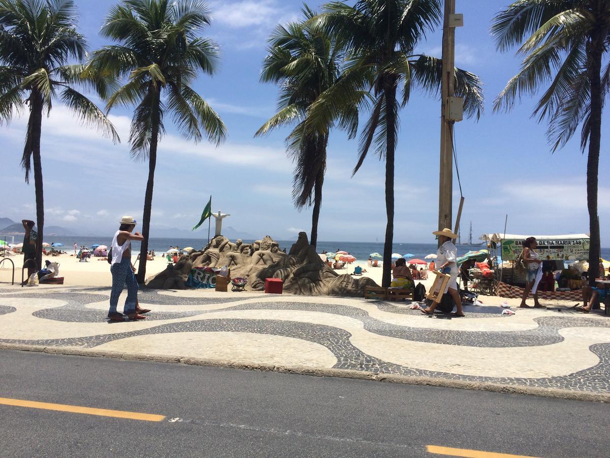 Apartamento Copacabana - Quadra da Praia Rio de Janeiro Esterno foto
